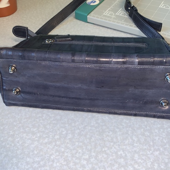 Vintage Eel Skin Shoulder Bag - Picture 11 of 13